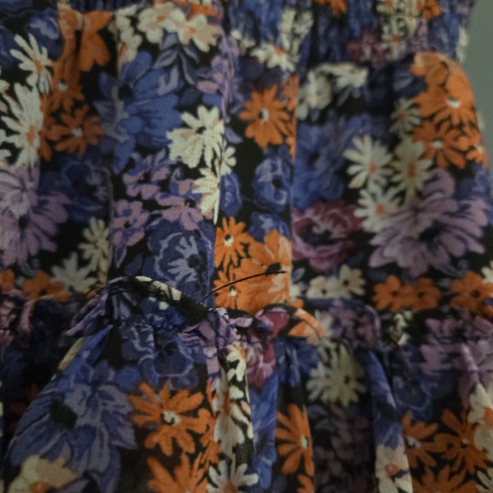 1. State Multicolor Floral Ruffle Dress - Picture 4 of 6